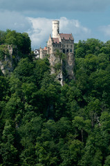 Fototapeta na wymiar Schloss Lichtenstein