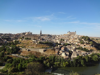 Fototapeta na wymiar Historical center of Toledo, Spain