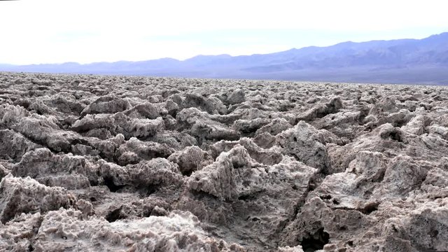 le golf du diable dans la " Death Valley "