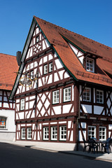 Fototapeta premium Fachwerkhaus in Trochtelfingen