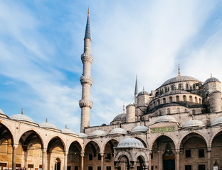 Beautiful Sultanahmed Blue Mosque Istanbul, Turkey