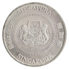 Singaporean cent coin