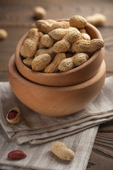 Bowl of peanuts
