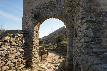 Fototapeta na wymiar Rhodes Monastery in the port of the jungle