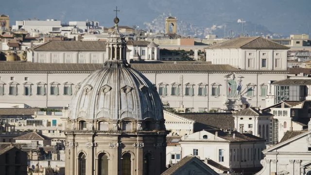 View From the Janiculum Hill. Long Shot