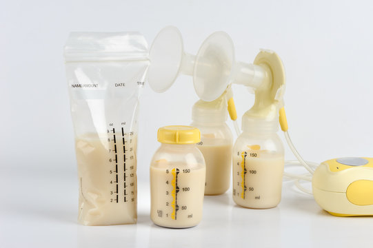 Bottle Of Mother Breast Milk