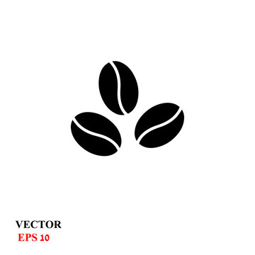kofeinye grain. Icon, Vector illustration