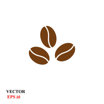 kofeinye grain. Icon, Vector illustration