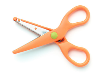 Decorative craft border scissors