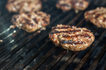 Grilling Burger 
