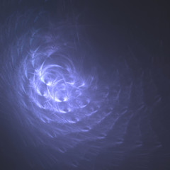 Fractal worlds, strange art background