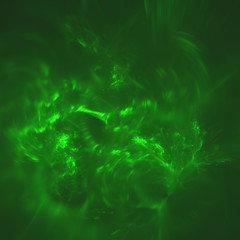 Fractal worlds, strange art background