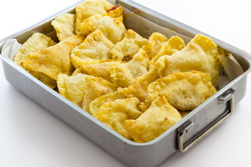 Panzerotti from Puglia Italy