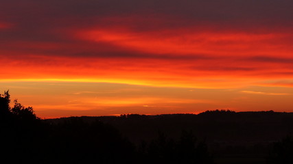 coucher de soleil