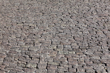 Schönes altes Steinpflaster
