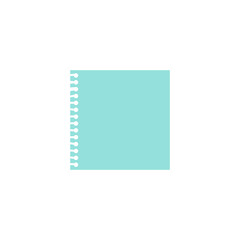 Note paper. Document icon isolated. Notes, list