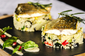 Sea food on the table