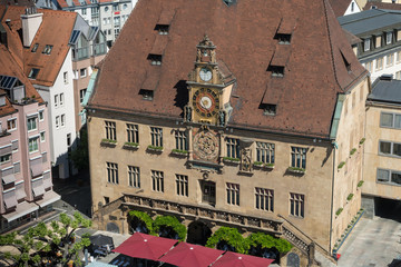 Obraz premium Rathaus in Heilbronn