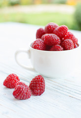 Sweet delicious berries for dessert