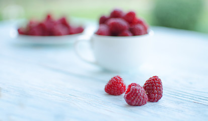 Sweet delicious berries for dessert