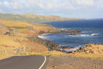 Küste am Piilany Hwy Maui Hawaii USA