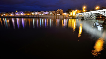 The Triana's Bridge - Seville, Spain