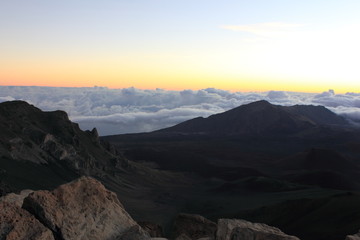 Haleakala Crater Maui Hawaii USA