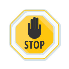 Stop sign illustration