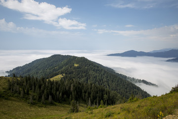 Obraz premium Pokut Plateau Rize Camlihemsin,Pokut plateau in the Black Sea and Turkey. Rize, Turkey.