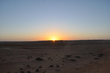 Desert Sunrise in Oman