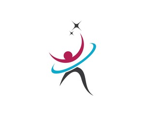 Healthy Life Logo template