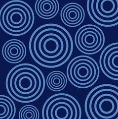 Fototapeta na wymiar blue geometric seamless pattern