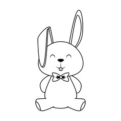 cute little rabbit icon