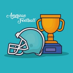 trophy winner award american football