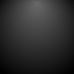 Black vector background with stripes. Dark texture with lighting.