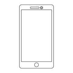 smartphone device isolated icon vector illustration design