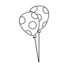 balloons air celebration icon