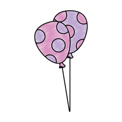 balloons air celebration icon