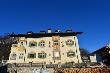 Denkmalgeschütztes Altes Bauernhaus in Garmisch-Partenkirchen 