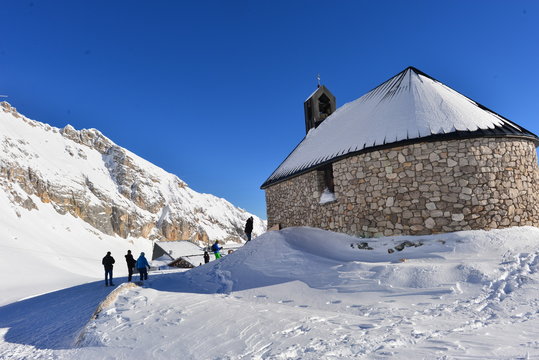 Kapelle auf dem Zugspitzplatt 