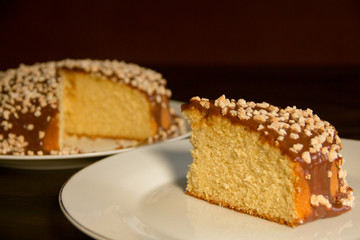 Vanilla homemade cake