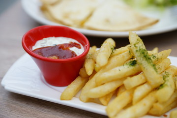 food / French fries