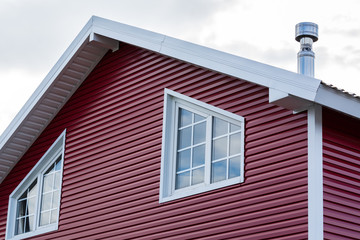 Beautiful roof of the big house
