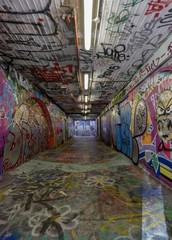 Graffiti tunnels 