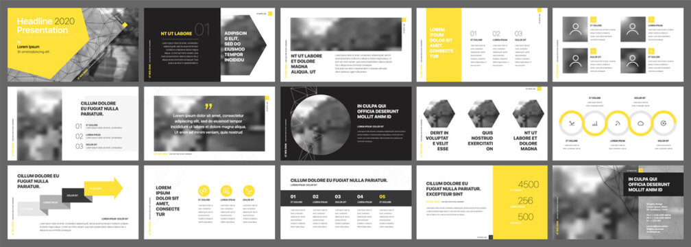 Yellow Presentation templates element . Vector infographics. Use in Presentation, flyer and leaflet, corporate report, marketing, advertising, annual report, banner.