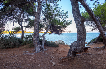 Some famous places on the Cote d'Azur