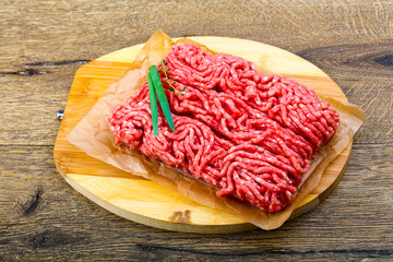 Minced beef