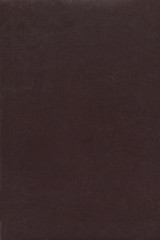 Old dark brown leatherette book cover. Background