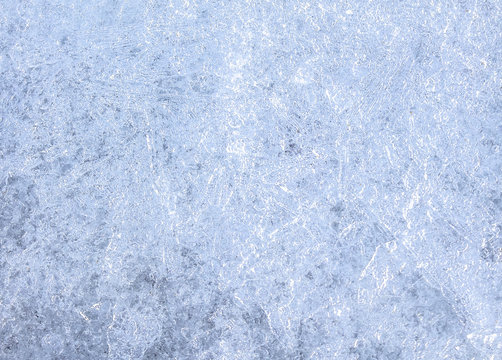 Melted ice as an abstract background