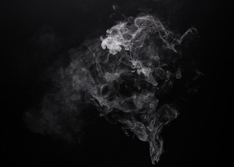 Image cloud of white smoke